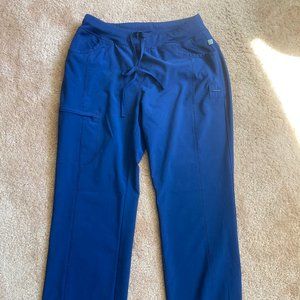 Navy Blue Cherokee Infinity Women's Scrub Pants Bottoms -1123 Style- Medium Size